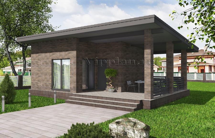 Баня с террасой